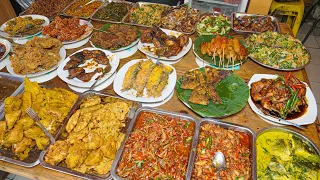 WARUNG MAKAN SUNDA PALING BRUTAL, 100 MACAM LAUK TIAP HARI ADA DISINI, MURAHNYA KEBANGETAN !!!