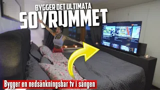 Bygger Vårt Drömsovrum - Uppfällbar TV i Sängen