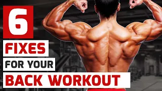 6 Ways to Fix Your Back Workout