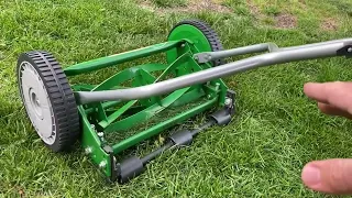 Scotts Outdoor Power Tools 304 14S 14 Inch 5 Blade Push Reel Lawn Mower Review