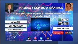 🟢 ¿ NASDAQ A MÁXIMOS POR LA INTELIGENCIA ARTIFICIAL? - AI BURBUJA U OPORTUNIDAD HISTÓRICA 🤔