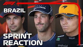 Drivers React After Action-Packed Sprint | 2023 Sao Paulo Grand Prix