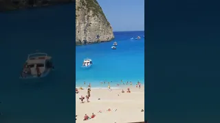 Top 10 Beaches in Zakynthos Greece in 60sec #shorts