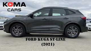 Ford KUGA (2021) ST-Line (WALK-TRHOUGH), detail exterior, interior, trunk, dimensions, NEW