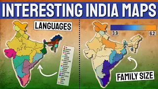 Interesting Maps of India That Teach You About The Country