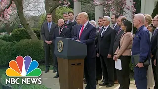 Coronavirus: What Powers The Government Can Use To Stop The Spread | NBC Nightly News