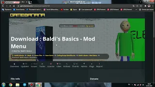 How To Download Baldi's Basics Mod Menu