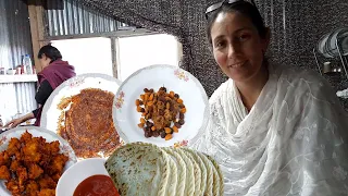 Pakistan Village Food in Hunza Valley |  Mountain People of Hussaini Village | Gilgit Baltistan