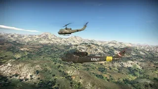 War Thunder Helicopter Realistic Battle over Vietnam [1.81 AH-1G & UH-1B]