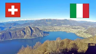 CH/IT Lugano - Sighignola | Balcone d'Italia | Dogana di Arogno - Dogana Valmara | 4K