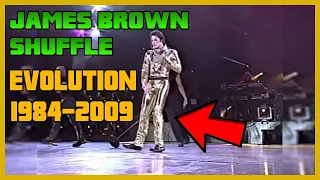 Michael Jackson James Brown Shuffle Evolution (1984 - 2009)