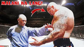 Aroganteng Boksingero Pinataob Sa laban Ng Isang Kungfu Master Kahit Na Nakakalamang Siya Sa Laki