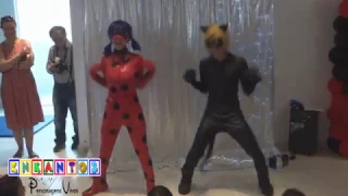 Miraculous - Ladybug e Cat Noir - Enkantos Personagens Vivos