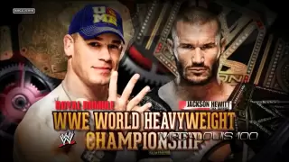 WWE Royal Rumble 2014 Match Card - John Cena vs. Randy Orton - HD