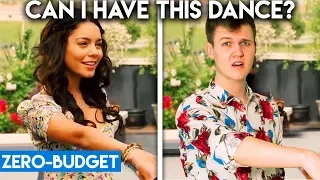 HIGH SCHOOL MUSICAL WITH ZERO BUDGET! (Can I Have This Dance PARODY)