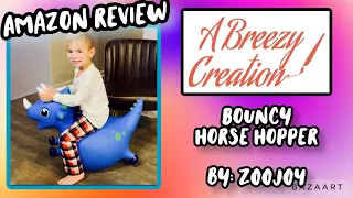 Bounce horse hopper by zoojoy- Amazon review