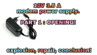 IE#84: (Part 1/4) Ape modem power supply teardown + repair!