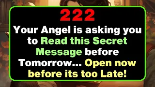 🌈 God: Your Angel is asking you to Read this Secret Message before Tomorrow | Word of God #godsays