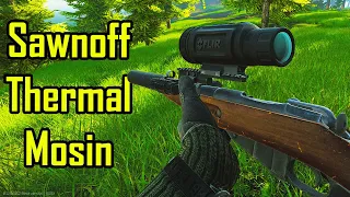 Crazy Builds: Silent Thermal Sawnoff Mosin - Escape From Tarkov