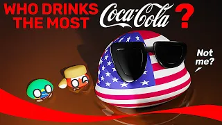 COUNTRIES SCALED BY COKE CONSUMPTION | Countryballs Animation