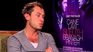 Sleuth: Jude Law Exclusive Interview | ScreenSlam