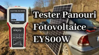 Recenzie tester panouri fotovoltaice cu MPPT Elejoy EY800w