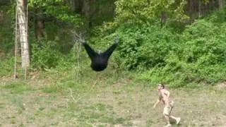 FLYING SASQUATCH CAUGHT ON VIDEO