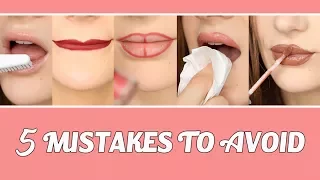 Liquid lipstick hacks - 5 mistakes you' re probably making | PEACHY