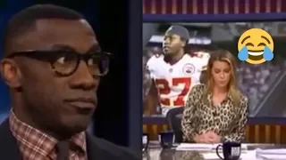 Shannon Sharpe G-CHECKS Jenny Taft over Kareem Hunt Comments | Undisputed