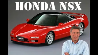 honda nsx 1990 test with Tiff Needell