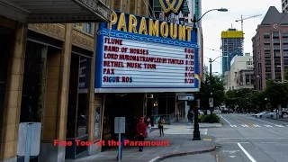 Paramount Theatre - Free Tour - Seattle WA