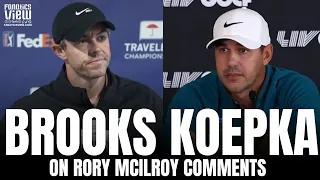 Brooks Koepka Responds to Rory McIlroy Comments About Him Leaving PGA Tour for LIV Golf
