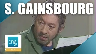 Serge Gainsbourg dans Apostrophes | Archive INA