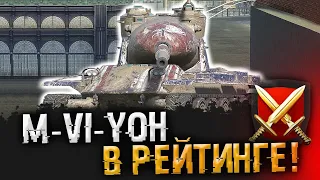 🏆 РЕЙТИНГ на M-VI-Yoh, начиная с 4 752 ● WoT Blitz