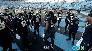 Demario Davis leads Saints Pregame Huddle vs. Panthers | 2023 NFL Week 2