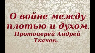 О войне между плотью и духом. Протоиерей Андрей Ткачев.