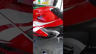 Embarrassing time I dropped my motorcycle at the gas station...