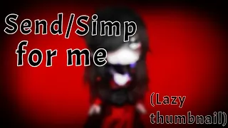 Send/Simp for me || Meme || TGCF || Ft. Hua Cheng || Gacha Club|| Lazy 😭
