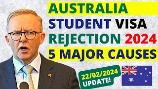 Australia Student Visa Rejection Rate in 2024 | Australia Student Visa Update