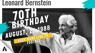 Leonard Bernstein's 70th #birthday  Gala (1988)