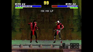 Mortal Kombat Ultimate Trilogy (Sega Genesis/Megadrive) - Chameleon Move List