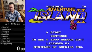 Adventure Island 2 All Stages in 1:11:51 (Speedrun)