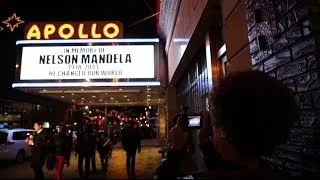 HARLEM REMEMBERS NELSON MANDELA - BBC NEWS