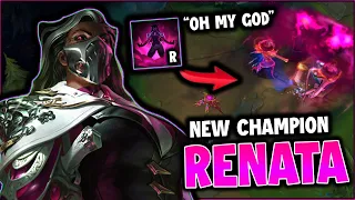 *NEW* RENATA GLASC MAKES HER ENEMIES FIGHT EACH OTHER? Renata Ability Gameplay! - League of Legends