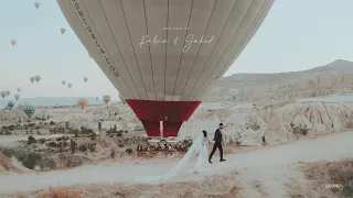 The sizzle reel of Cappadocia Turkey's wedding