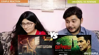 Couple Reaction on Ratsasan VS Cuttputlli Trailer | Vishnu Vishal, Akshay Kumar, Rakul, Amala Paul