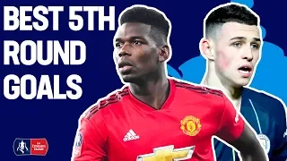 Electrifying Counter Attacks & Pogba's Diving Header! | 5th Round Goals | Emirates FA Cup 18/19