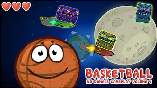 Red Ball 4 - Basketball - All Levels - New Update - Battle for the Moon - No Damage - Gameplay Vol 4