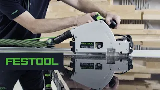 Festool TSV 60 K plunge-cut saw with scoring function