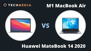 M1 MacBook Air vs Huawei MateBook 14 2020